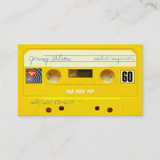 Nashville x visitekaartje (Voorkant)