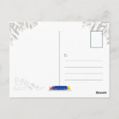 Nasi Ayam Kip Rijst Maleisië Briefkaart (Achterkant)