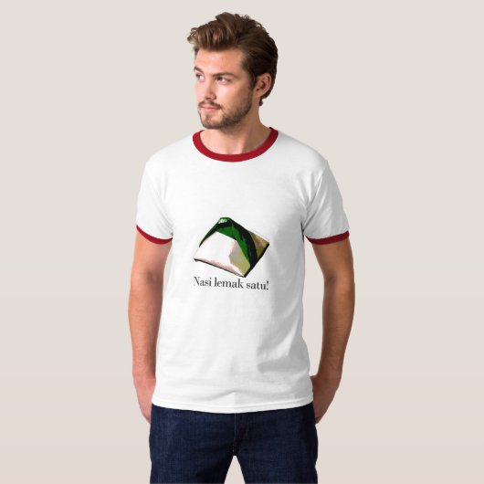 Nasi lemak satu! t-shirt (Voorkant volledig)