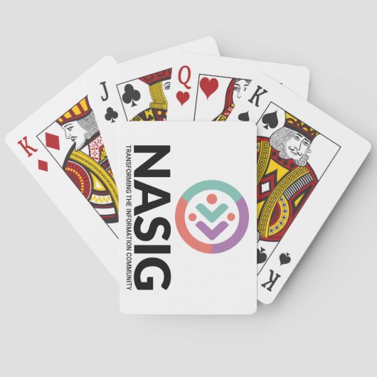 NASIG-kaartpakket Pokerkaarten (Achterkant)
