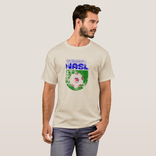 NASL  Soccer Logo Sirt T-shirt (Voorkant volledig)