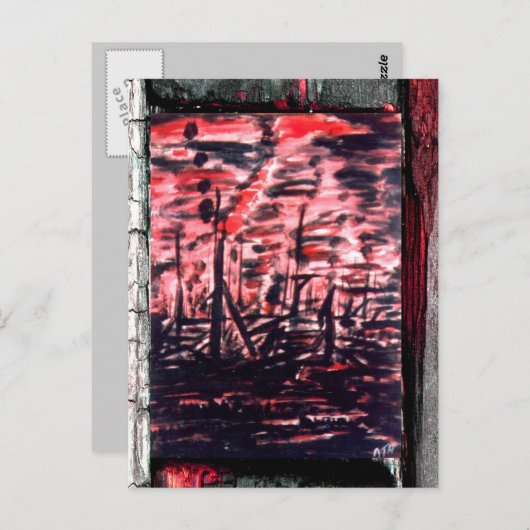 nasleep briefkaart (Voorkant / Achterkant)