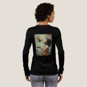 Nasmaak/kolibrie Tri-Blend Shirt (Achterkant)