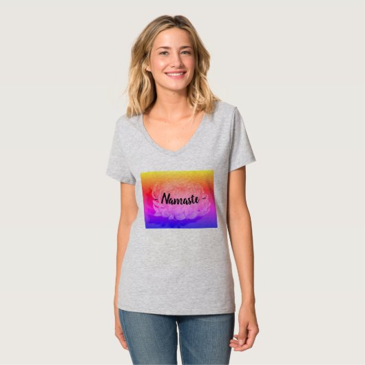 ~ Nasmaste ~ Basic Graphic T-shirt (Voorkant volledig)