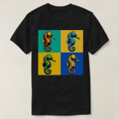 Naso Seahorses Art Trendy Marine Life T-shirt (Design voorkant)