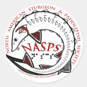 NASPS LOGO STICKER (Voorkant)