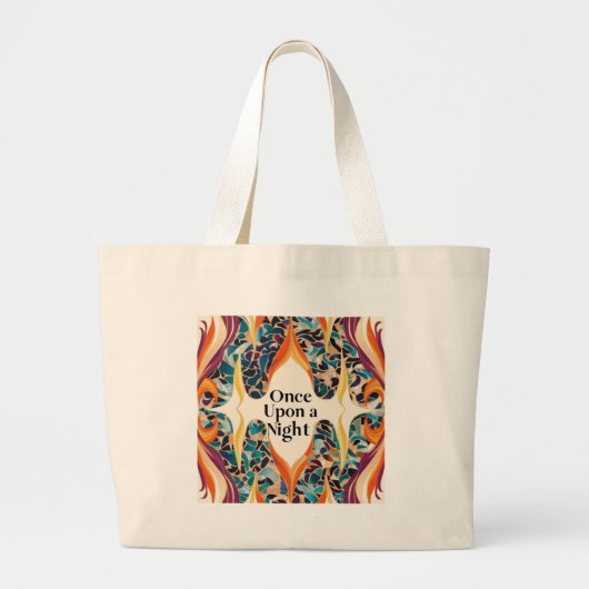 Nasrin | Große Baumwolltasche Grote Tote Bag (Voorkant)