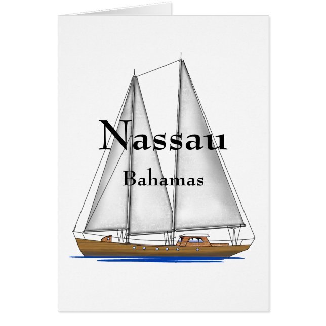 Nassau Bahamas (Voorkant)