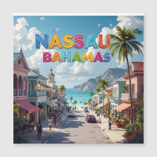 Nassau bahamas (Voorkant)
