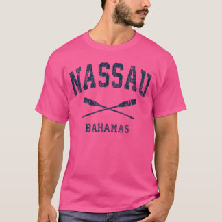 Nassau Bahama's Antieke Scheepvaart Roeispanen Spo T-shirt