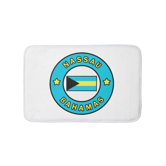 Nassau Bahamas Badmat (Voorkant)