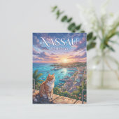 Nassau, Bahama's Bahama's Briefkaart (Staand voorkant)