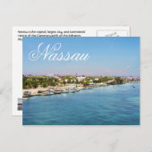 Nassau, Bahamas Briefkaart (Voorkant / Achterkant)