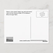 Nassau, Bahamas Briefkaart (Achterkant)