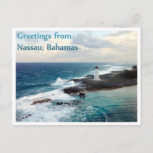 Nassau, Bahamas Briefkaart (Voorkant)