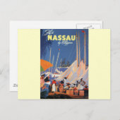 Nassau Bahamas Briefkaart (Voorkant / Achterkant)