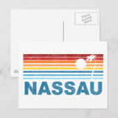 Nassau Bahamas Briefkaart (Voorkant / Achterkant)