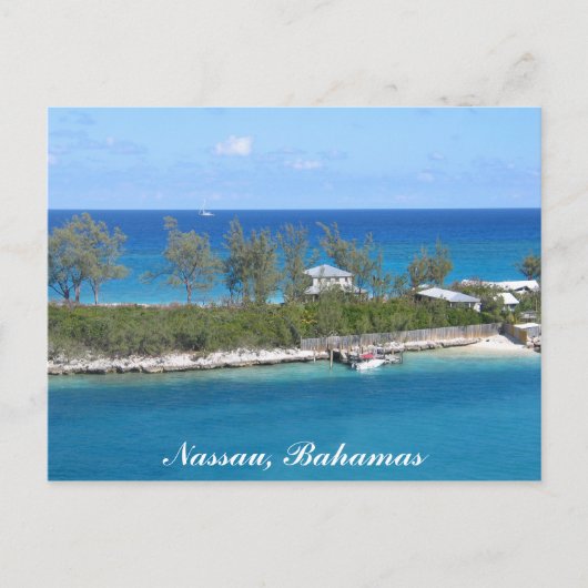Nassau, Bahamas Briefkaart (Voorkant)