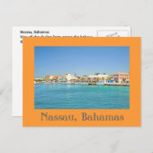 Nassau, Bahamas Briefkaart (Voorkant / Achterkant)