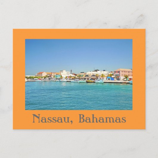Nassau, Bahamas Briefkaart (Voorkant)