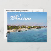 Nassau, Bahamas Briefkaart (Voorkant / Achterkant)