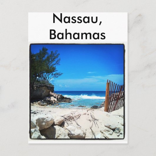 Nassau, Bahamas Briefkaart (Voorkant)