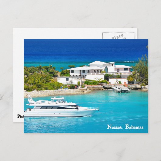Nassau, Bahamas Briefkaart (Voorkant / Achterkant)