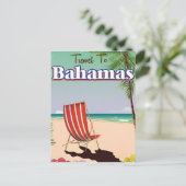  nassau Bahama's de Caribische vakantie Briefkaart (Staand voorkant)