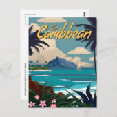  nassau Bahama's de Caribische vakantie Briefkaart (Voorkant / Achterkant)
