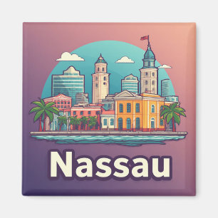Nassau Bahama's Eiland Reis Souvenir 🌴 Magneet