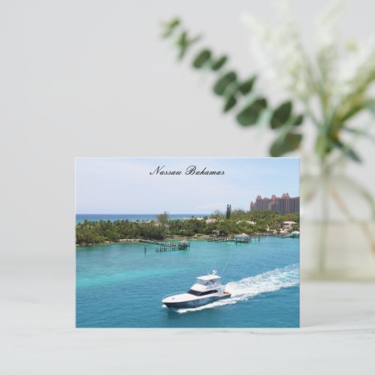 Nassau Bahama's Fotografie Briefkaart (Staand voorkant)