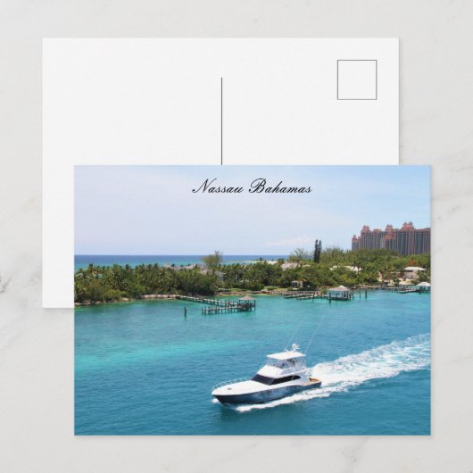 Nassau Bahama's Fotografie  Briefkaart (Voorkant / Achterkant)