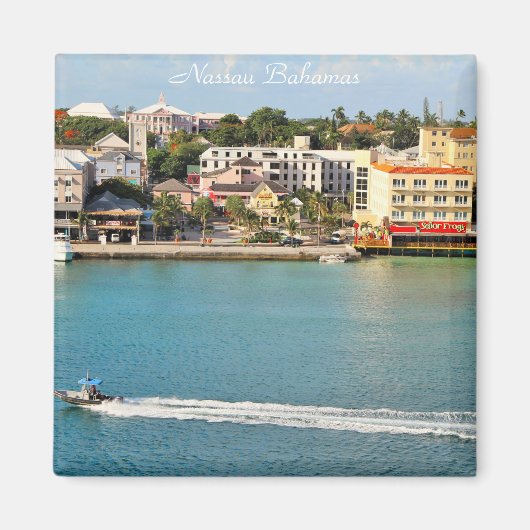 Nassau Bahama's, Fotografie van de stad, Senor Kik Magneet (Voorkant)