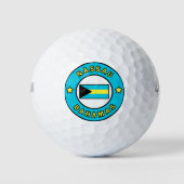 Nassau Bahamas Golfballen (Voorkant)
