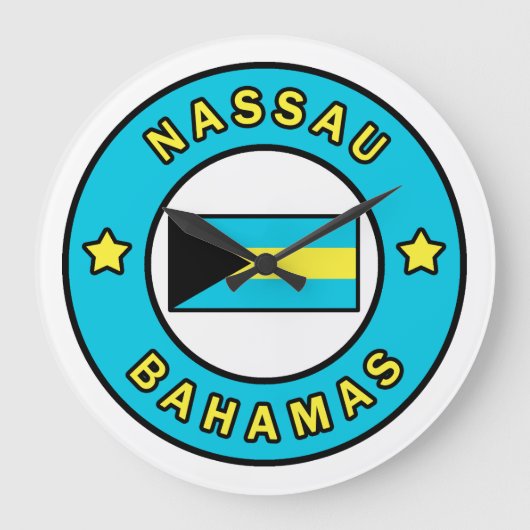 Nassau Bahamas Grote Klok (Voorkant)