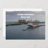 Nassau, Bahamas Kaart (Voorkant / Achterkant)