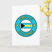 Nassau Bahamas Kaart (Gele Bloem)