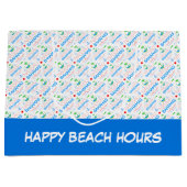 Nassau, Bahama's Kleurrijke tekst en Afbeeldingen  Groot Cadeauzakje (Voorkant)