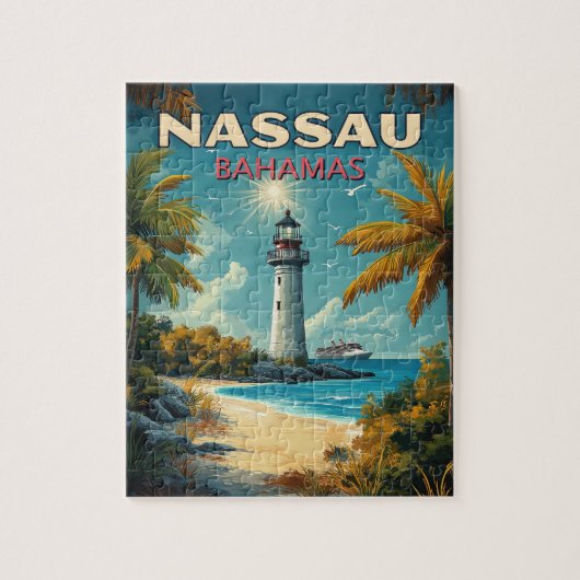  Nassau Bahama's Legpuzzel (Verticaal)