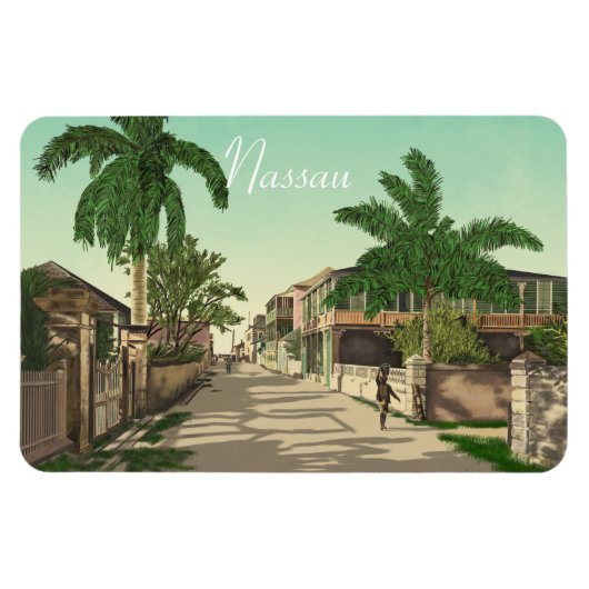 Nassau, Bahama's Magneet (Horizontaal)