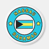 Nassau Bahamas Magneet (Voorkant)