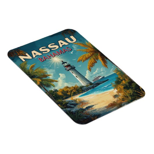  Nassau Bahama's Magneet (Rechterzijde)