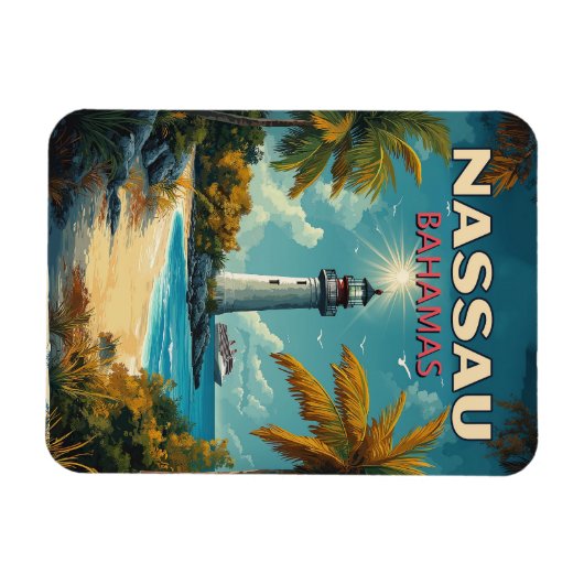  Nassau Bahama's Magneet (Horizontaal)