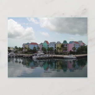 Nassau Bahamas marina briefkaart