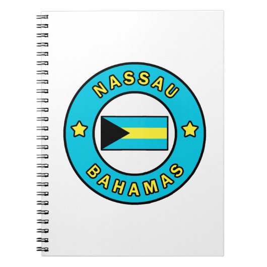 Nassau Bahamas Notitieboek (Voorkant)