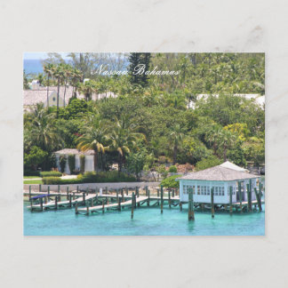 Nassau Bahamas of the Caribbean, Postcard Briefkaart