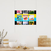 Nassau, Bahamas Photo Collage Poster (Keuken)