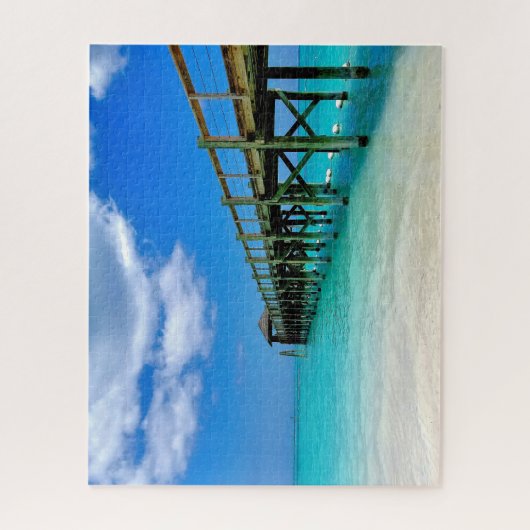 Nassau Bahamas Pier Legpuzzel (Verticaal)
