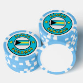 Nassau Bahamas Poker Chips (Opstapeling)