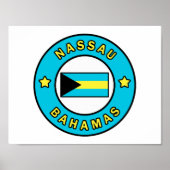 Nassau Bahamas Poster (Voorkant)